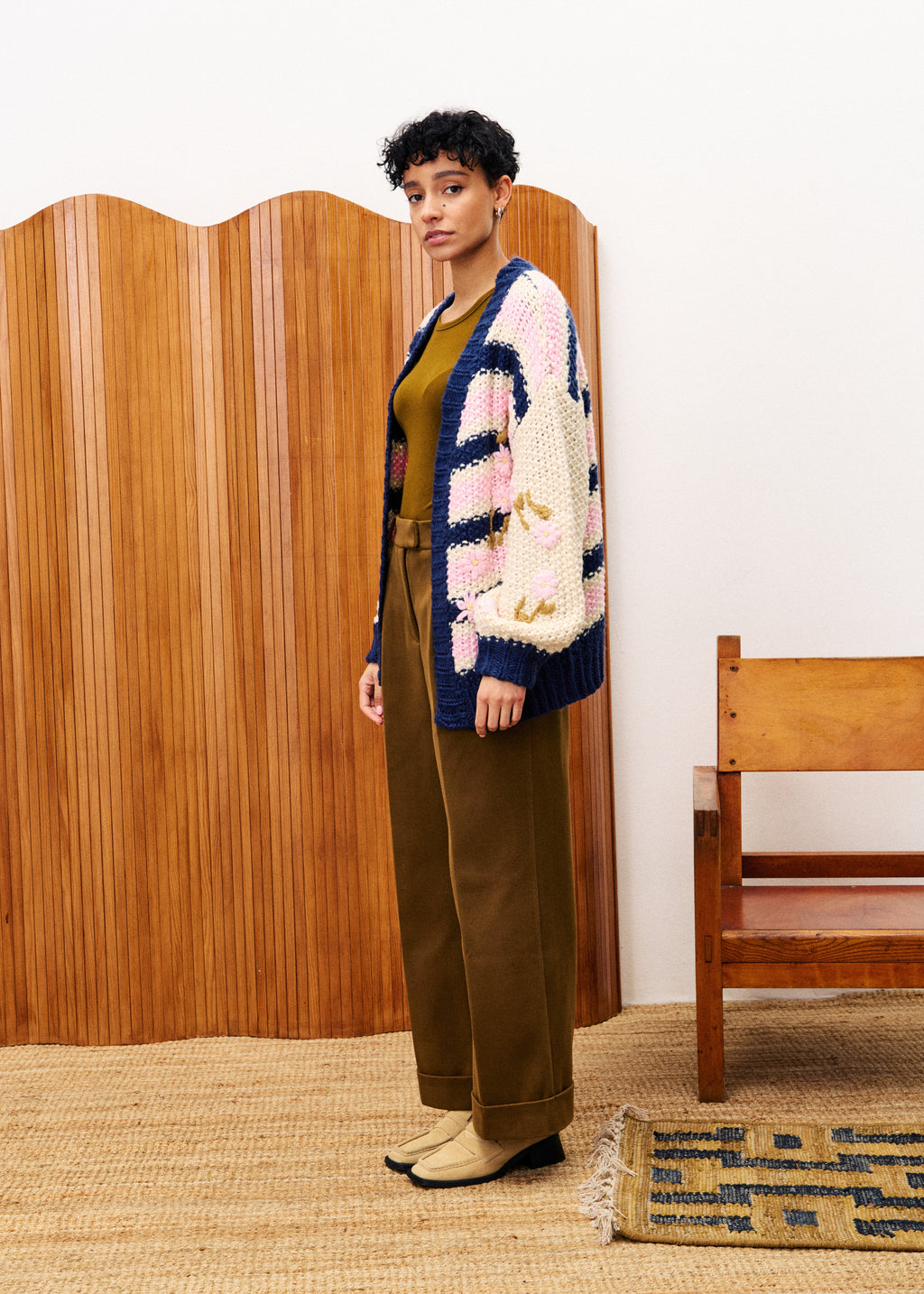 Cardigan Dahlia - Rose