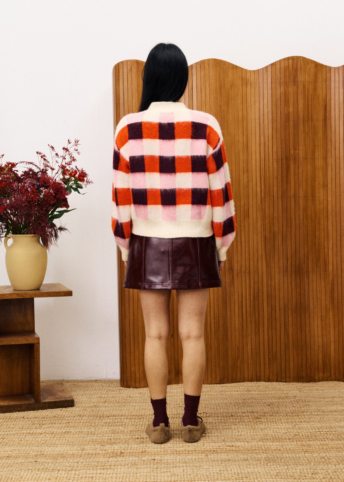 Cardigan Viola - Rose