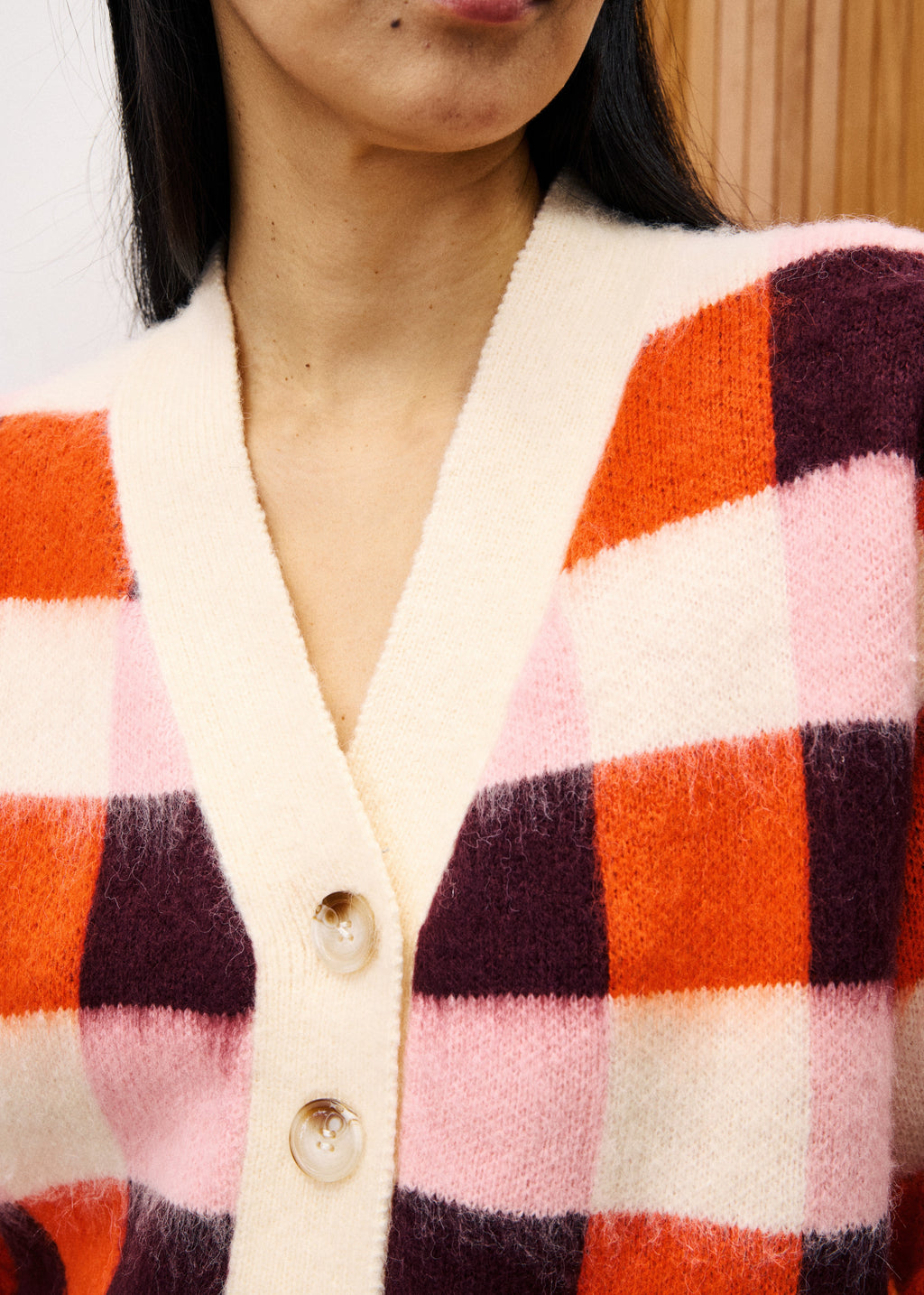 Cardigan Viola - Rose