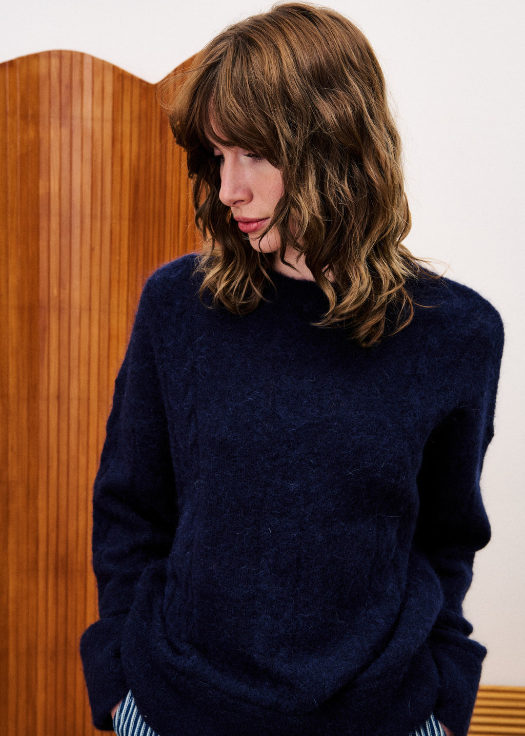 Pull Vetiver - Bleu Marine