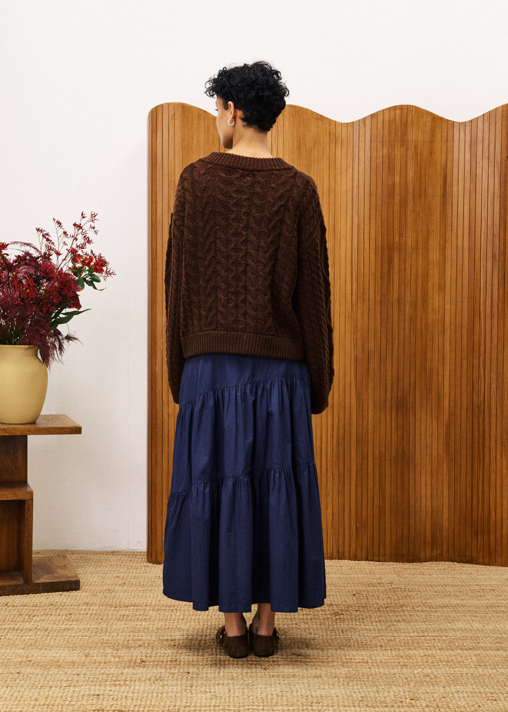 Cardigan Guimauve - Chocolat
