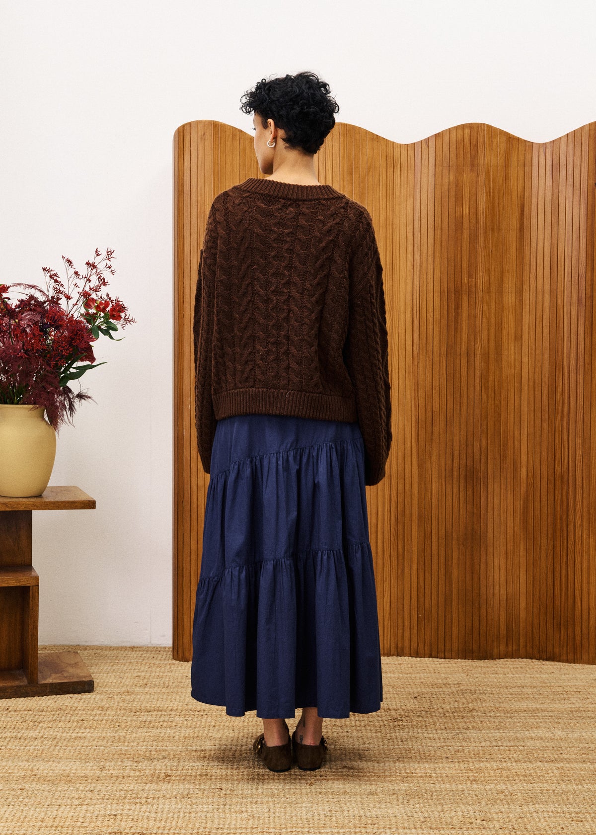Cardigan Guimauve - Chocolat