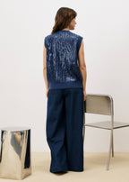 Cardigan Holloway - Bleu Jean