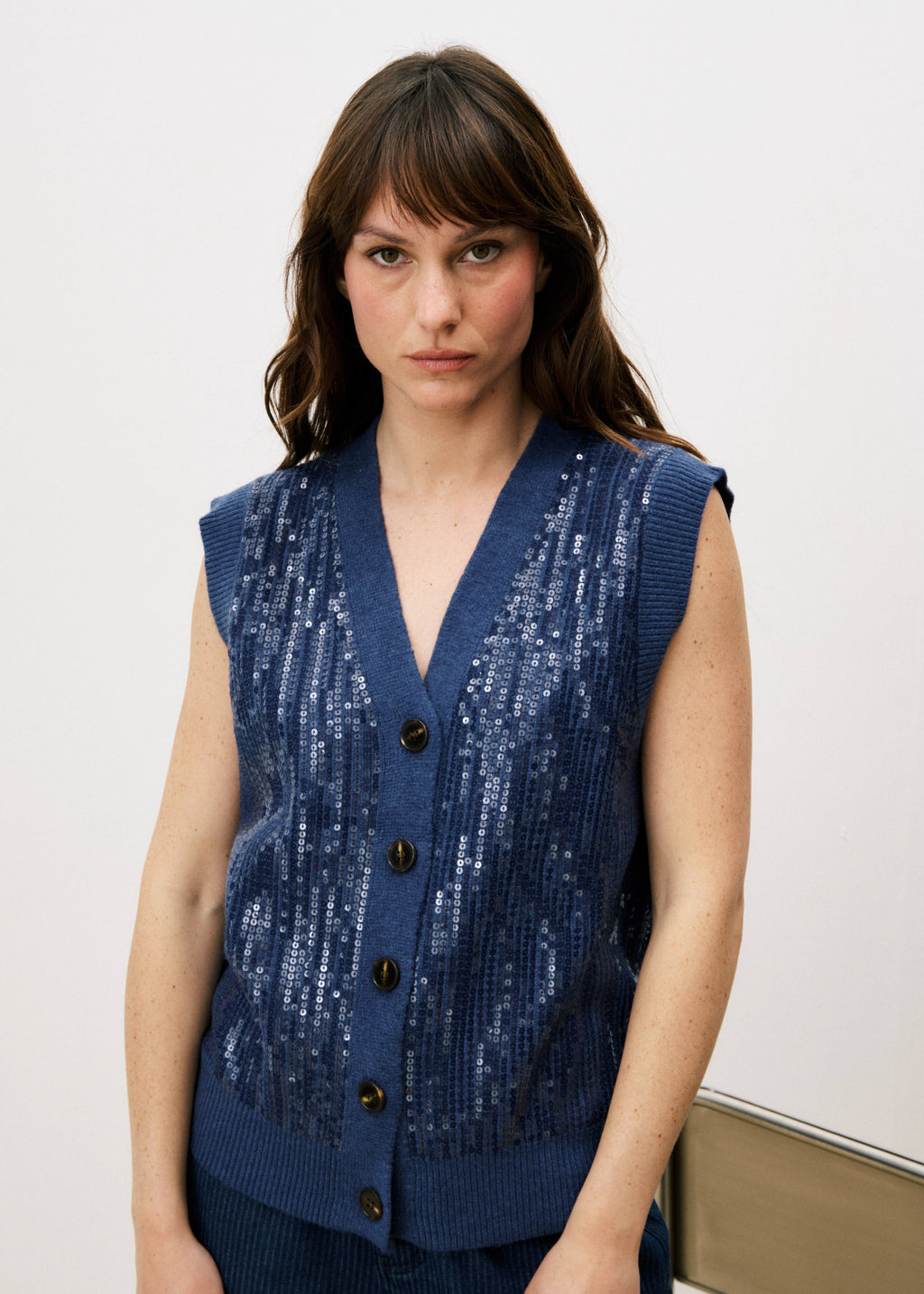 Cardigan Holloway - Bleu Jean