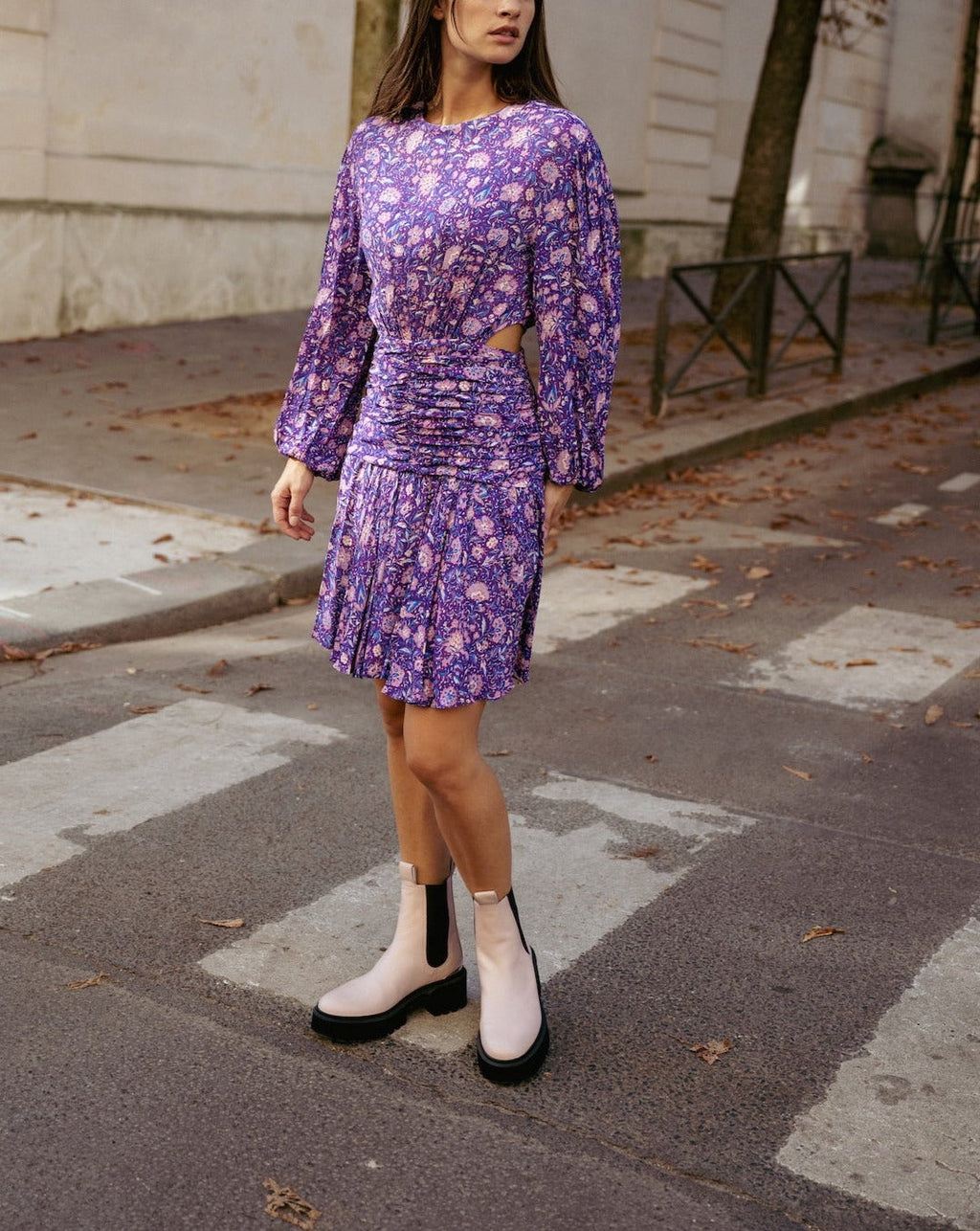 Roleta Dress - Dahlia Violet