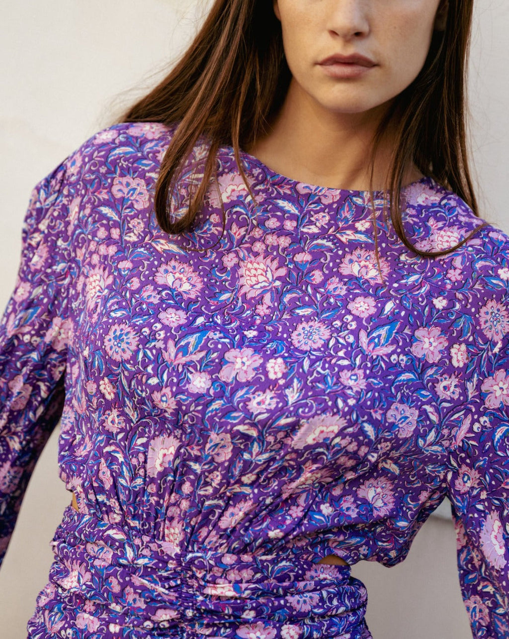 Roleta Dress - Dahlia Violet