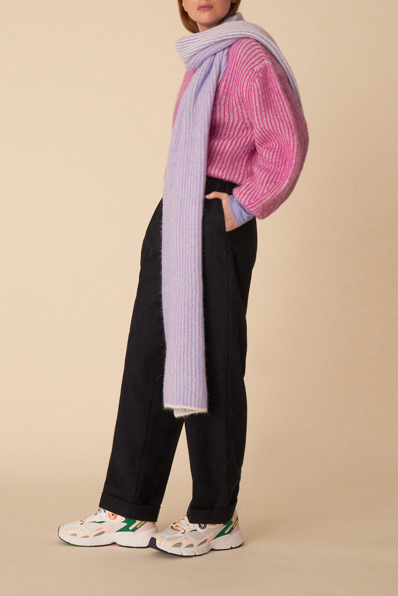 Chopi Scarf - Ecru/Ice