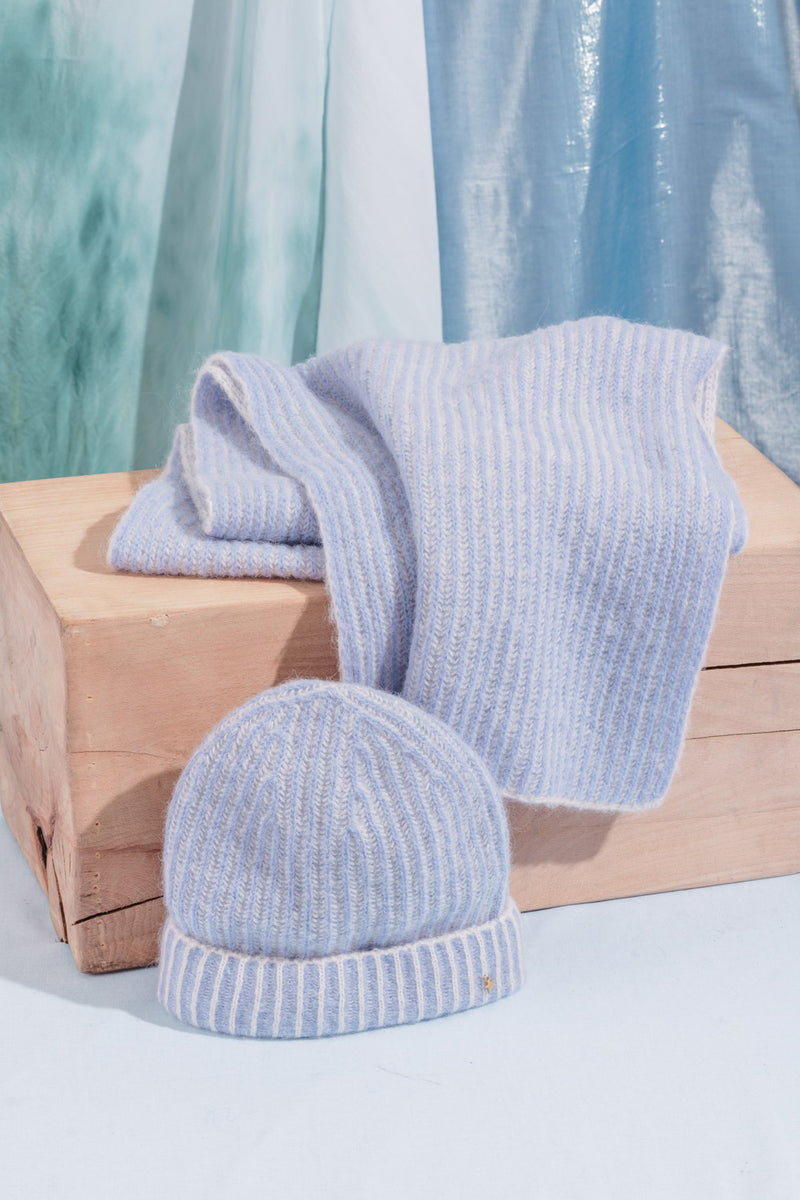 Chopi Scarf - Ecru/Ice