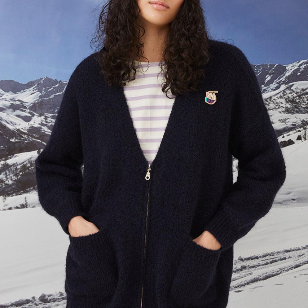 Gilet Chouna - Marine