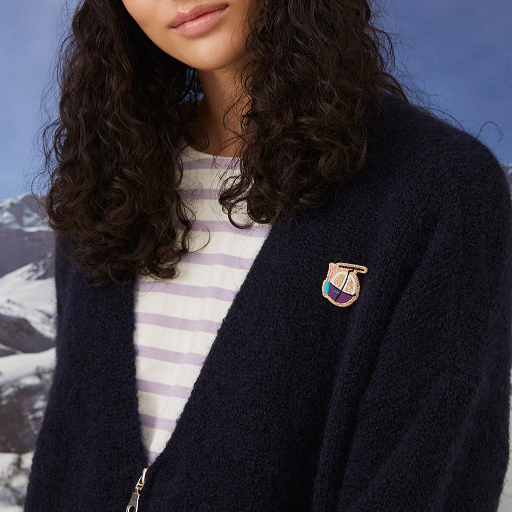 Gilet Chouna - Marine