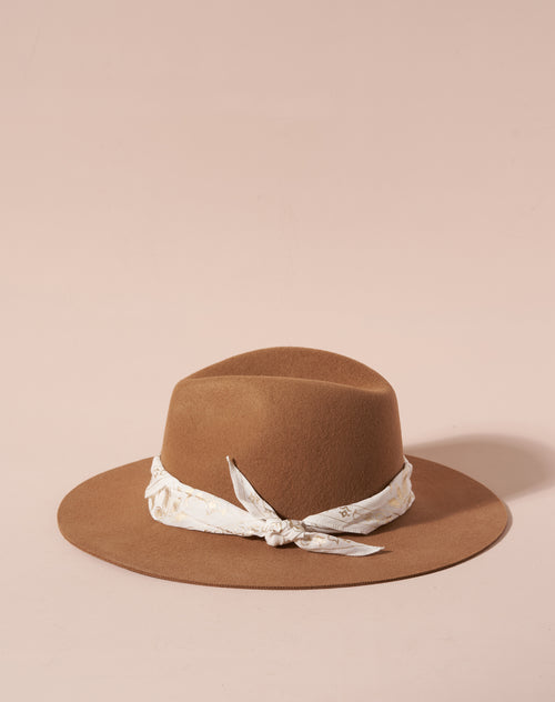 Chapeau Gypsy Foulard - Amande