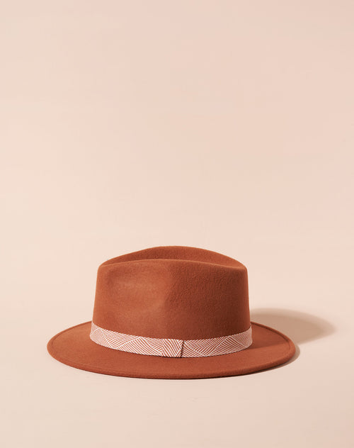 Chapeau Jimmi - Terracotta