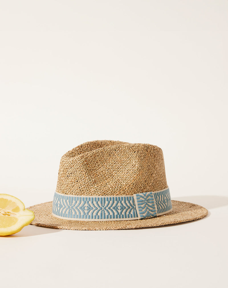 Chapeau Panama - Azur