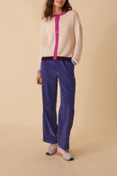 Christen Vest - Ecru/Crush
