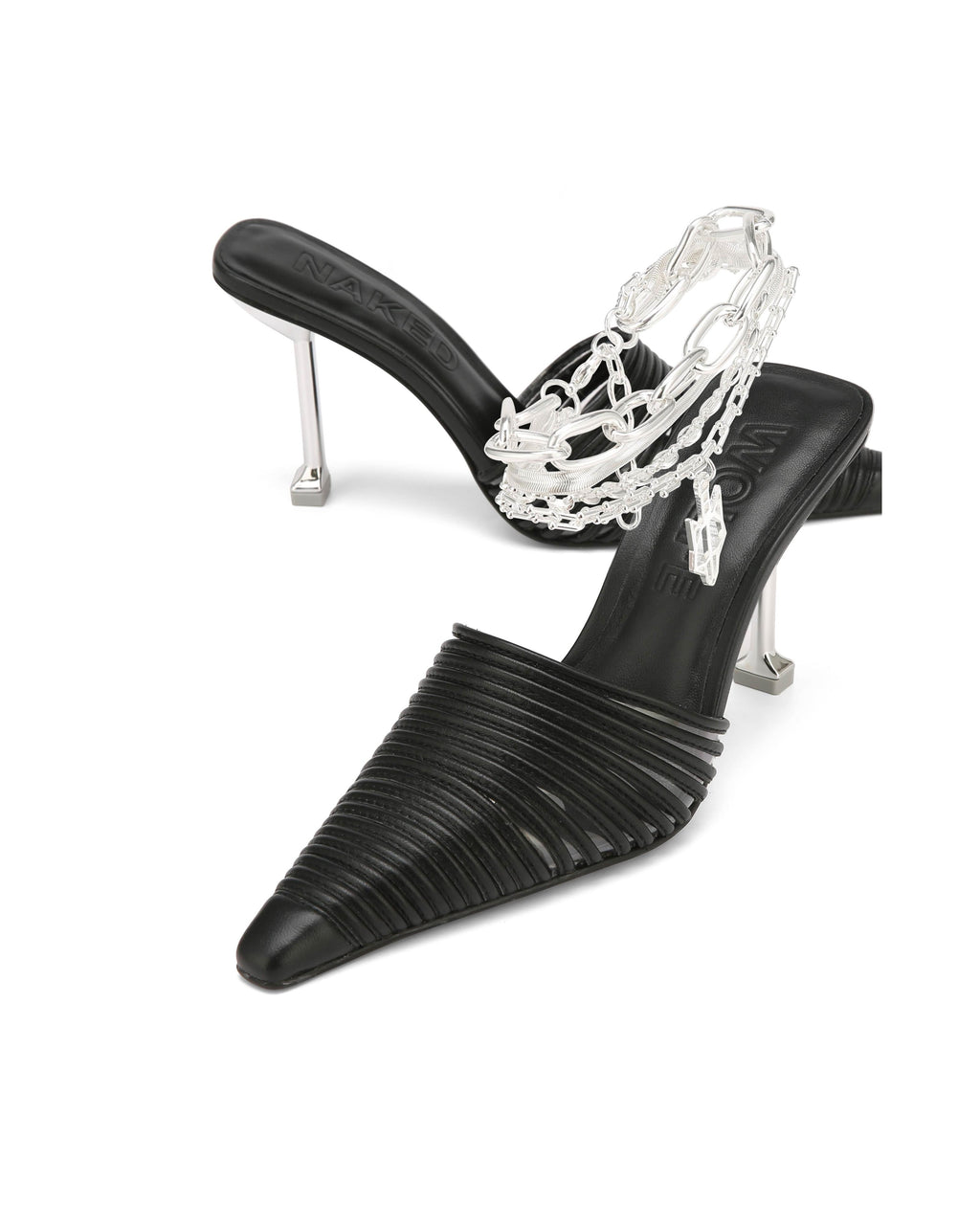 Fotlänk Naked Wolfe – Silver – Dam