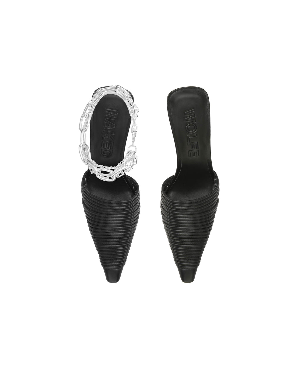 Fotlänk Naked Wolfe – Silver – Dam