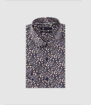 Chemise Imprimée Fleurs Marine