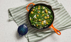 Skillet Redondo Signature - Hierro Fundido Esmaltado - 23 Cm - Volcánico