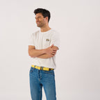 Multicoloured Elastic Braided Belt - Marmara