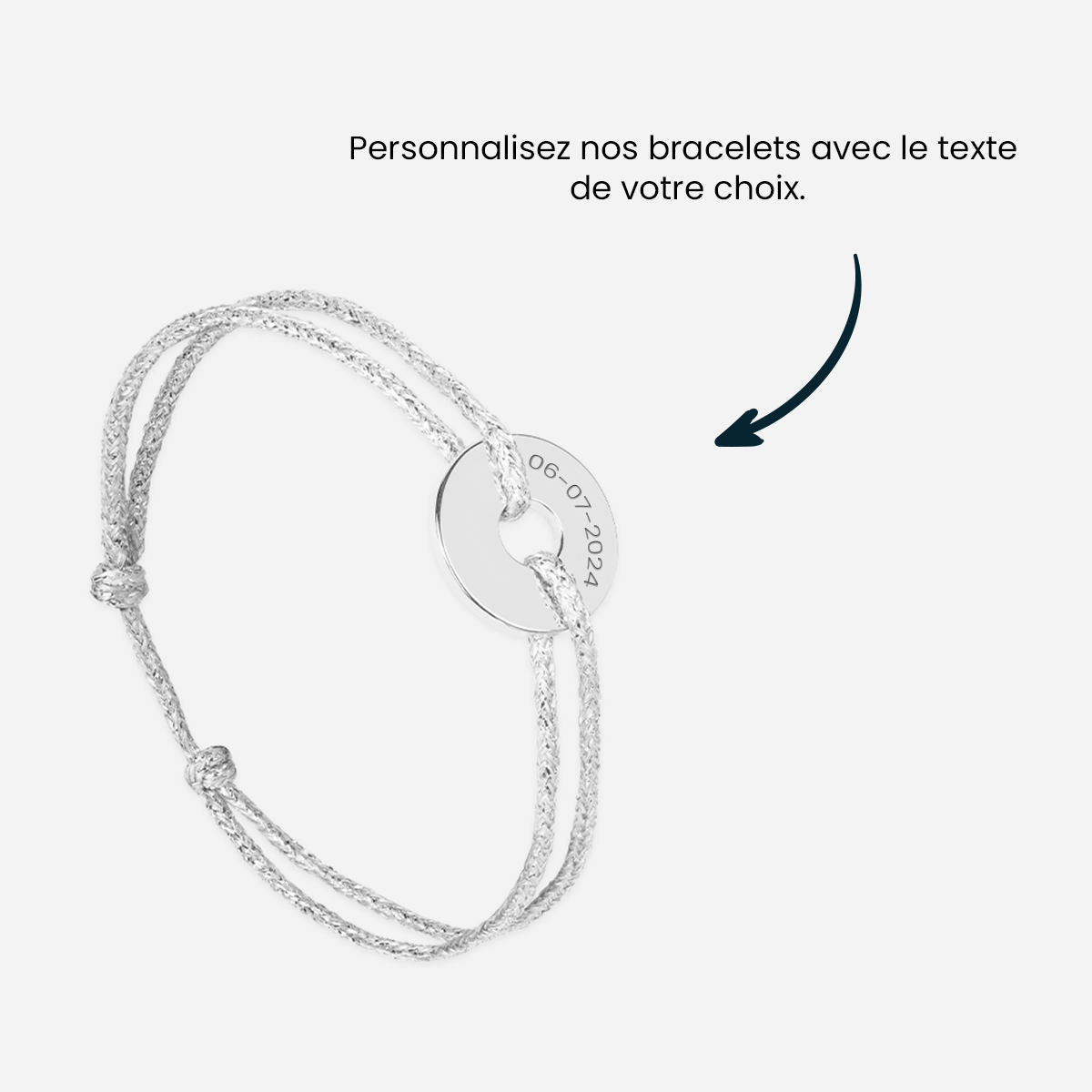 Bracelet Jauge - Noir