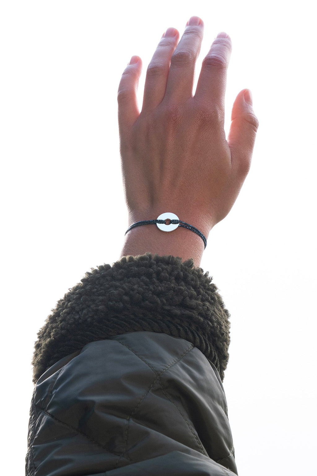 Bracelet Lagos - Bleu Marine Pailleté