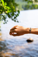 Bracelet Pyrgos - Bleu Marine Pailleté