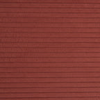 Cibola - Divano lineare trasformabile a 3 posti - Velluto a coste terracotta