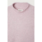 Jersey Cuello Alto - Baby Lilas Chine - Mujer