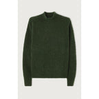 Jersey de Cuello Alto - Caqui Jaspeado Negro - Mujer