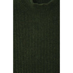 Jersey de Cuello Alto - Caqui Jaspeado Negro - Mujer