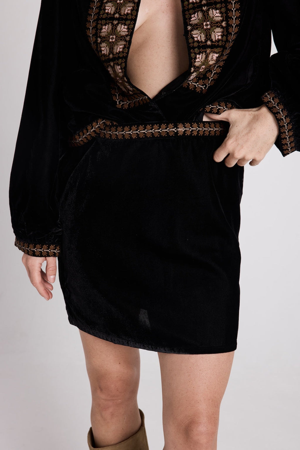 Falda Cirine - Negro