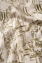 Chemise Manches Courtes City Olive