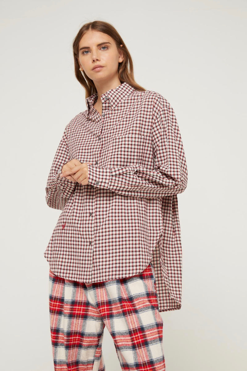 Abbas shirt - Red Check