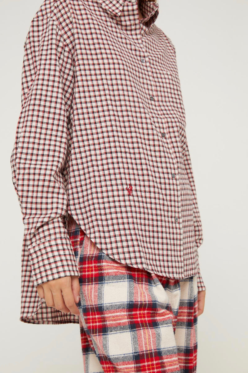 Chemise Abbas - Red Check