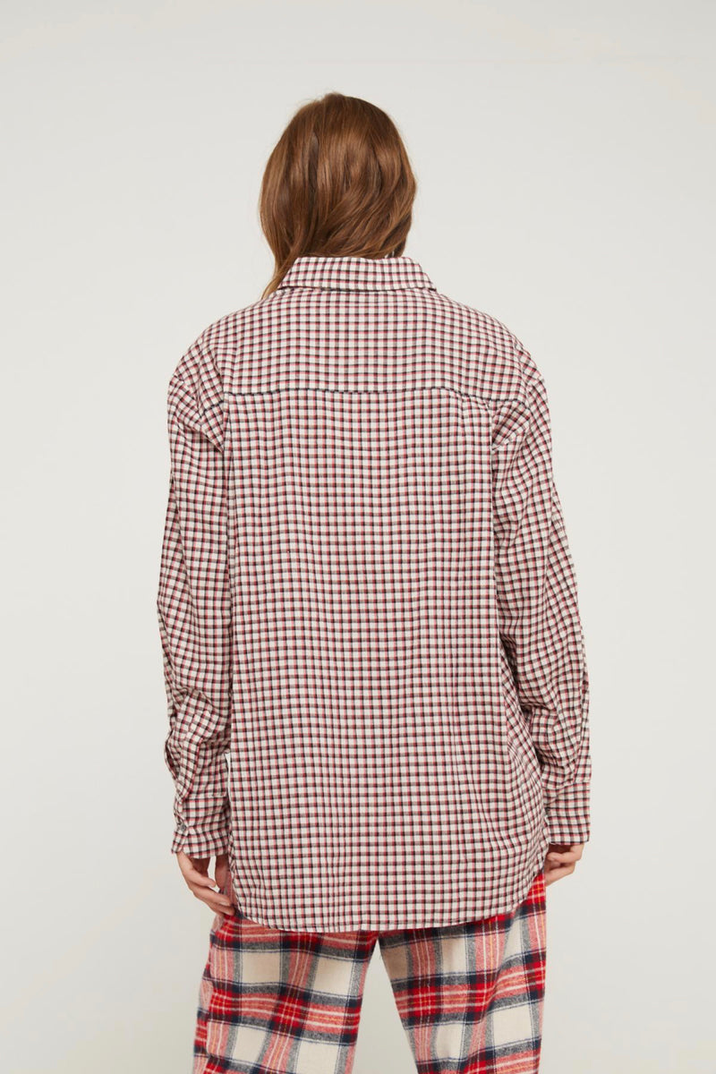 Abbas shirt - Red Check