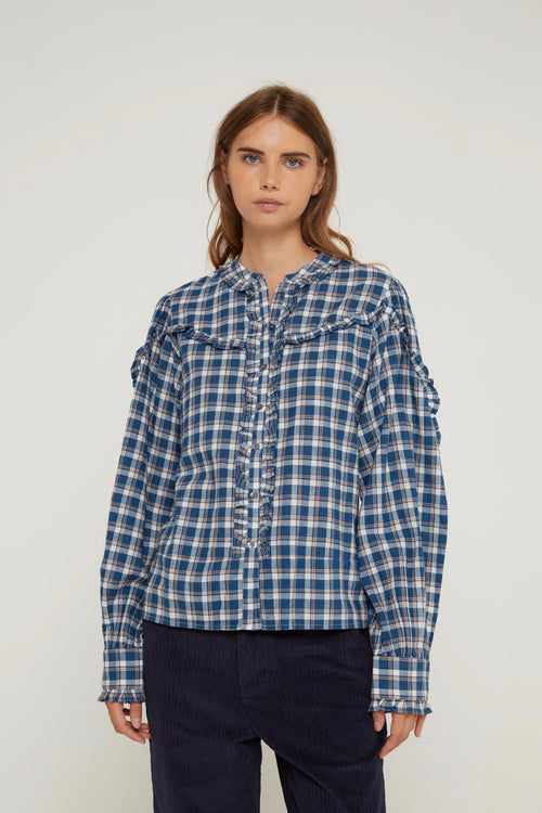 Camisa Allan - A cuadros azules