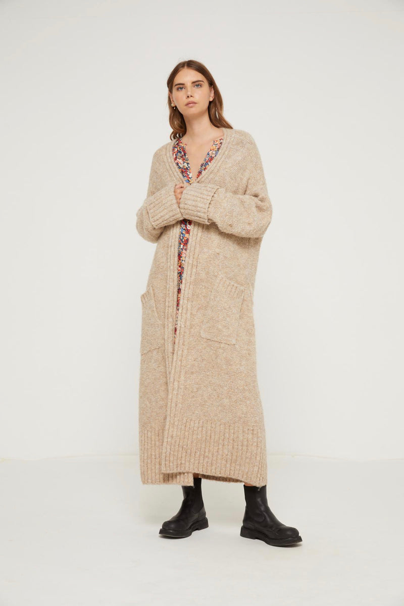 Cardigan Andrew - Beige Misty