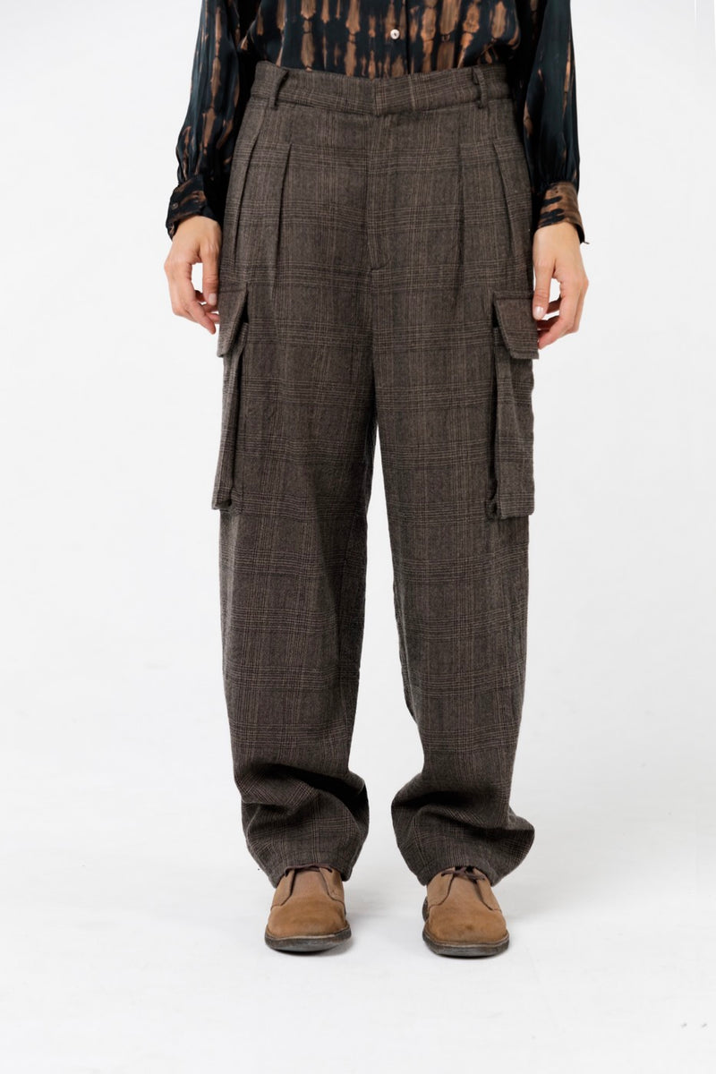 Pantalón cargo - Sew1 Negro/Taupe