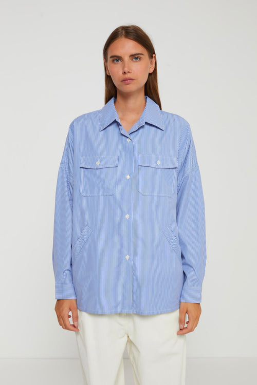 Cidra shirt - Stripes Blue