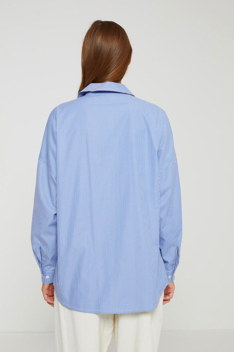 Cidra shirt - Stripes Blue