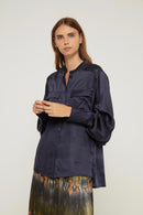 Cuba shirt - Navy Blue