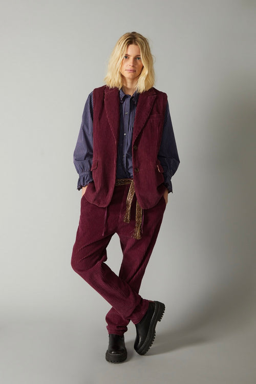 Cyril Trousers - Plum