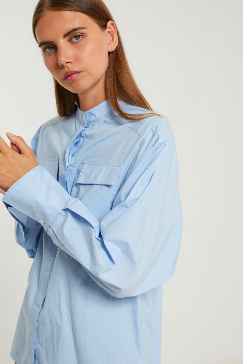 Egle shirt - Oxford Blue