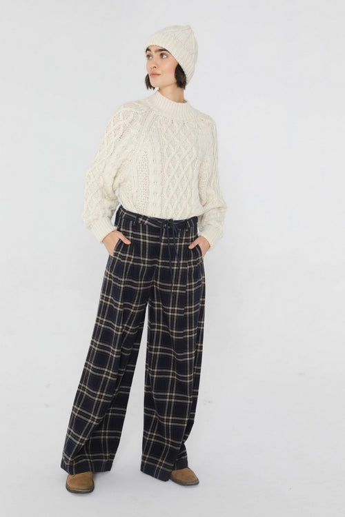 Hages Pants - Blue Check