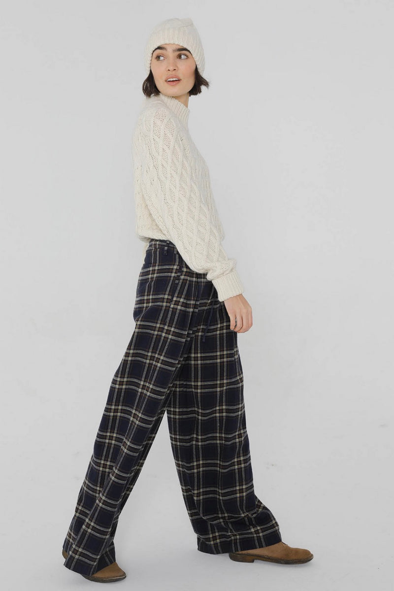 Hages Pants - Blue Check