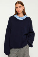 Pull Jade - Navy Blue