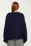 Jade Sweater - Navy Blue