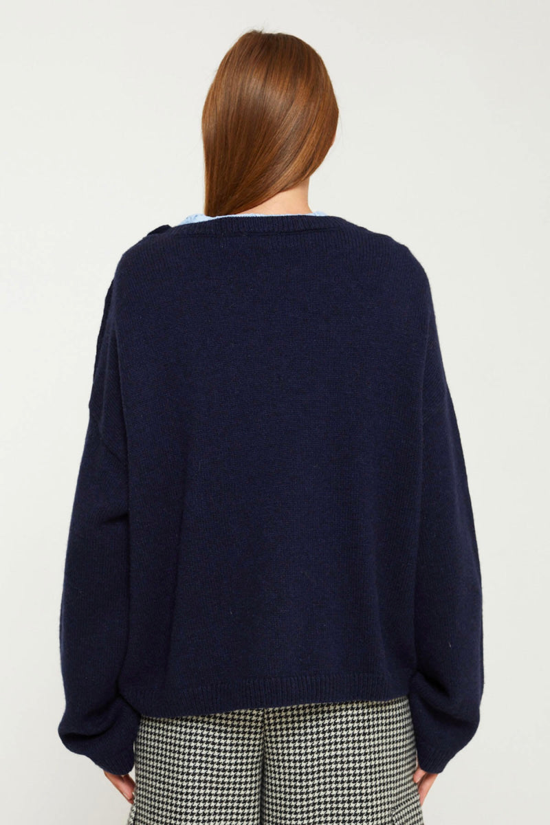 Pull Jade - Navy Blue