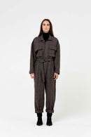 Jumpsuit Jeep - Black/Taupe