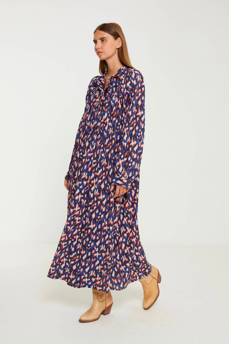 Robe June - Ikat Print